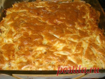 Ленивый пирог с капустой, быстрее не бывает — Домашняя кулинария