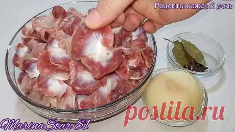 Самая вкусная Закуска из Куриных Желудков