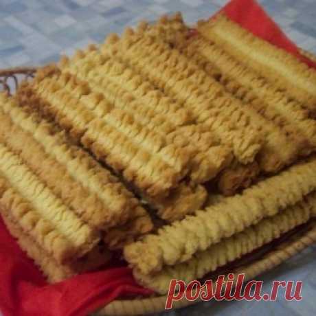 Вкусное печенье "Песочные палочки" - МирТесен