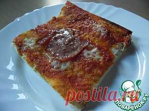 Пицца, как в пиццерии - кулинарный рецепт