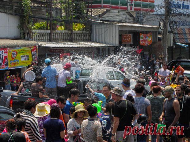 Сонгкран или Тайский Новый год   ★ Отдых, отзывы, фото