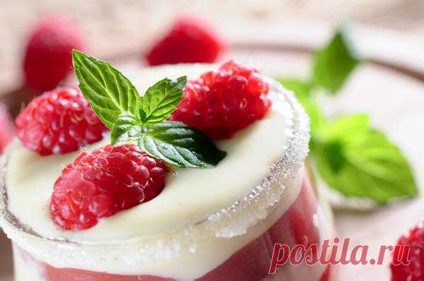 10 нежных десертов из малины