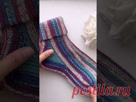 Лучшие носки крючком #crochet #knitting