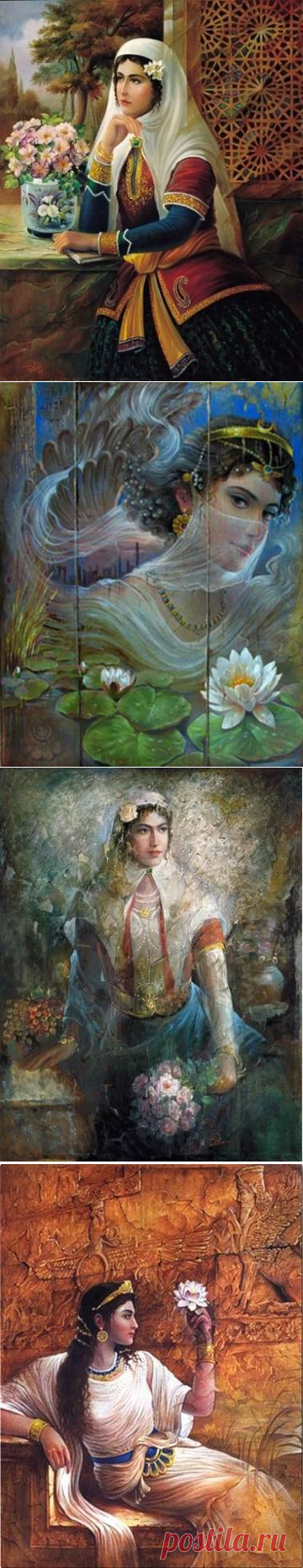 Иранский художник Hojat Shakiba.3 часть.