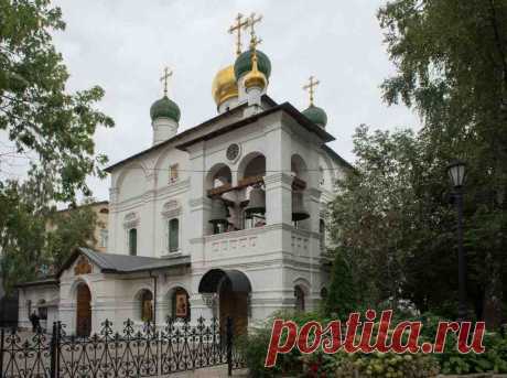 Сретенский монастырь в москве При клиниках на Девичьем поле.