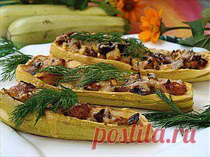 Фото-рецепт "Жюльен в кабачках" - Власть Вкуса