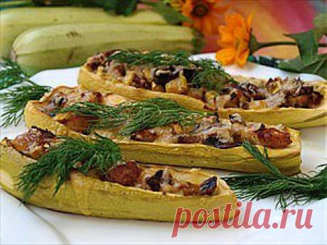 Фото-рецепт &quot;Жюльен в кабачках&quot; - Власть Вкуса