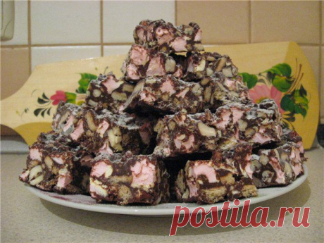 Быстрый тортик без выпечки.