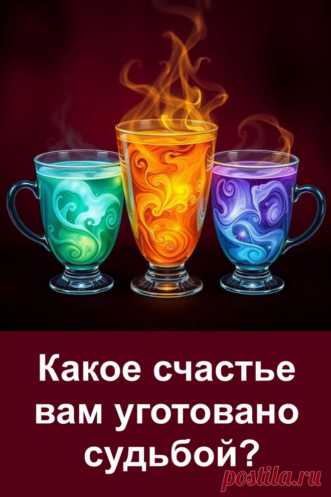 Интересный и лёгкий тест, который подскажет, какое счастье уже идёт к вам навстречу. Просто доверьтесь первому впечатлению — и вы получите ответ, который способен удивить. Всё написано просто, ясно и с теплотой. Иногда нужно всего одно мгновение, чтобы понять, в чём именно скрыта ваша радость.