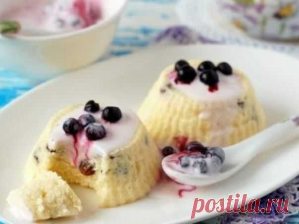 Как приготовить пудинг из творога в микроволновке - рецепт, ингридиенты и фотографии