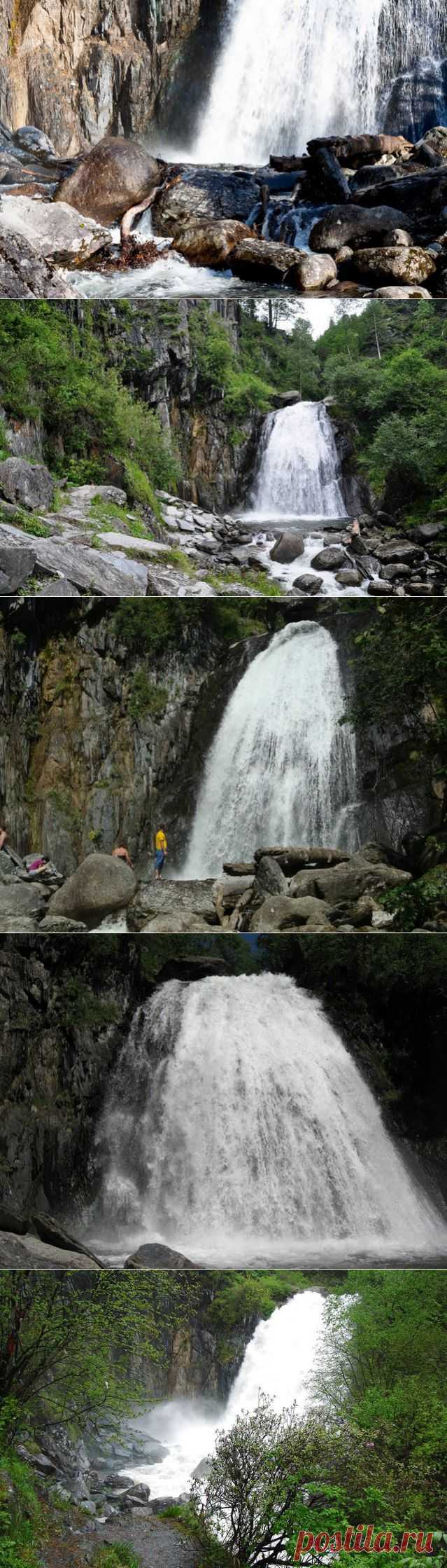Водопад Корбу, Россия.