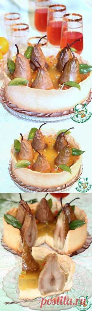 Пирог «Груши в хрустале» - кулинарный рецепт