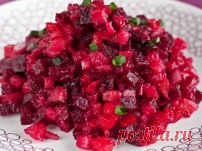 Винегрет с фасолью