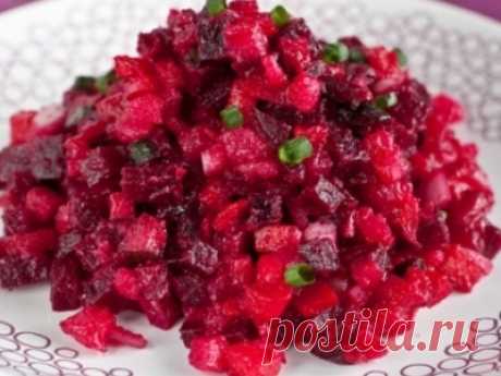 Винегрет с фасолью