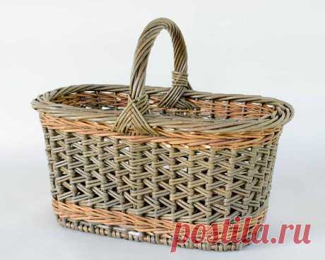 zig zag weave willow shopper | made by Katherine Lewis | Flickr