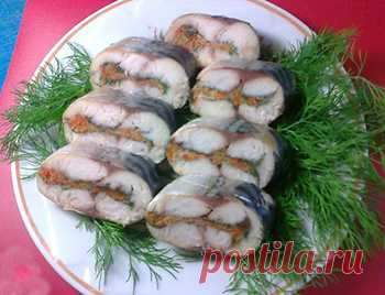 Фаршированная скумбрия