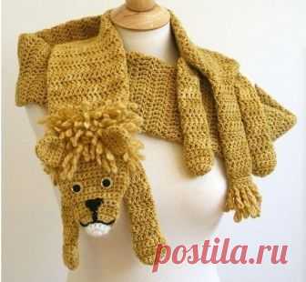 Креативные шарфики в виде животных: идеи — Сделай сам, идеи для творчества - DIY Ideas