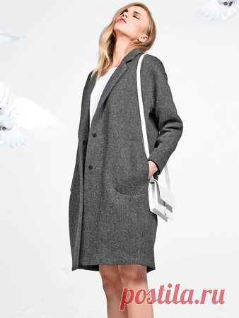 Пальто в стиле оверсайз.Выкройка