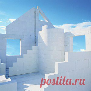  Стены из газосиликатных блоков | Современный дом