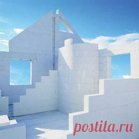  Стены из газосиликатных блоков | Современный дом
