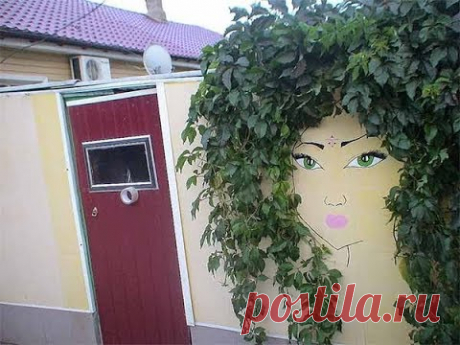 45+ Оригинальных решений оформления ЗАБОРА Цветами - YouTube