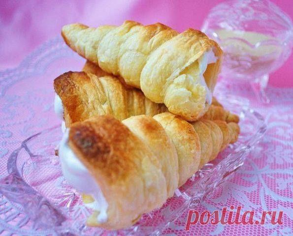 Трубочки с кремом! Вкус из детства