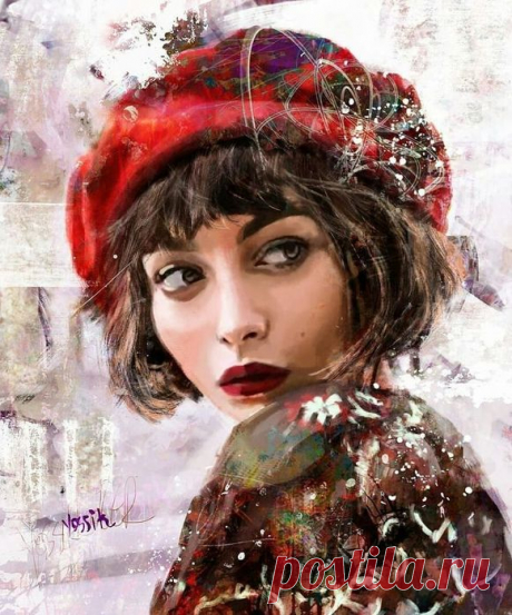 Я странная... Художник Yossi Kotler