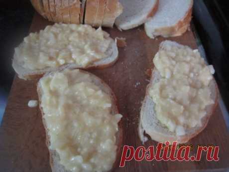 Луковые бутерброды мои быстрые и вкусные блюда