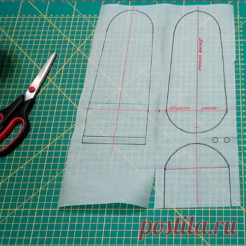 Носочки-тапочки из остатков трикотажа или ненужных вещей