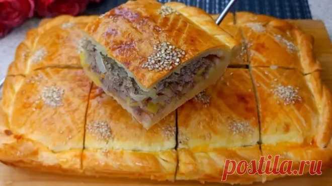 🌟 ПИРОГ С КАРТОФЕЛЕМ И ФАРШЕМ, КОТОРЫЙ ПОКОРЯЕТ СЕРДЦА! 🍴 Этот... | Интересный контент в группе Мудрая Хозяйка