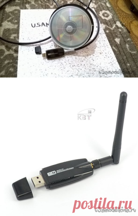 Антенна для усиления WI-FI сигнала на основе китайского адаптера