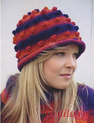 Шляпа с "шишечками"