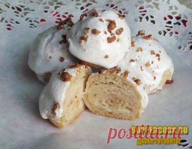 Заварное пирожное "Орешек" » Давай готовить - кулинарные рецепты с фото, салаты, пошаговое приготовление блюд с фото, кулинария, украшение тортов, блюд, стола, скачать кулинарные книги, журналы для женщин