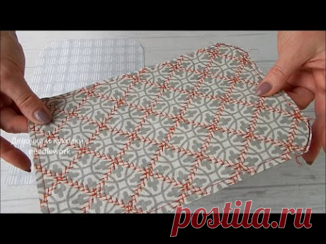 Такую нужную вещичку можно найти в женской сумочке. Самый простой пошив косметички.