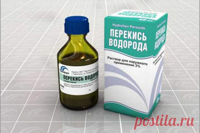 Как использовать перекись водорода в быту