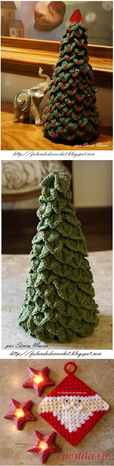FALANDO DE CROCHET: CROCHÊS DE NATAL