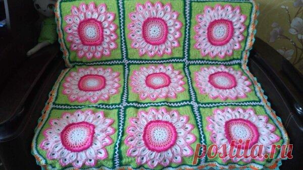 А не связать ли нам крючком покрывало? | Tvorlen | Яндекс Дзен