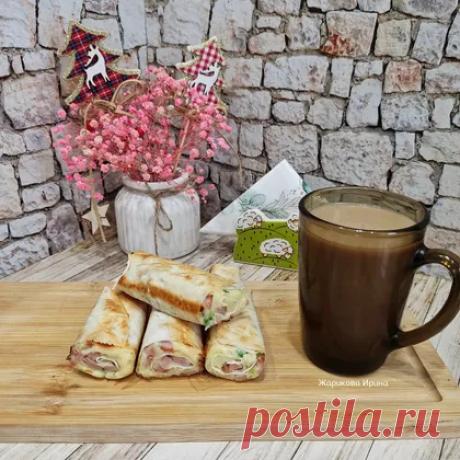 Трубочки из лаваша с картофелем, сыром и сосисками рецепт с фото пошаговый от Ирина Жарикова✨Амбассадор ✨ - Овкусе.ру