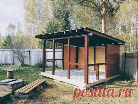 Беседка 4*4 своими руками