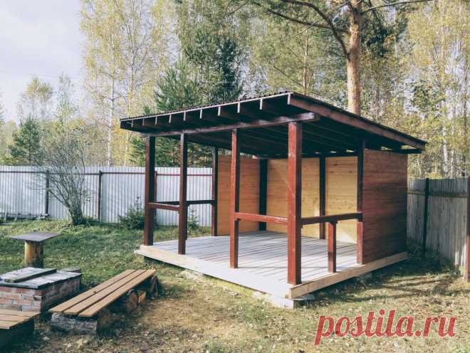 Беседка 4*4 своими руками