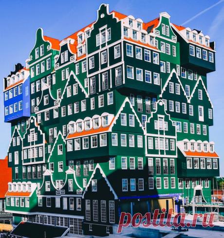 Волшебный город Заандам (Zaandam) Нидерланды