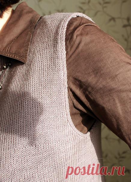 Красивая пройма - тонкости и способы вязания спицами - Modnoe Vyazanie ru.com