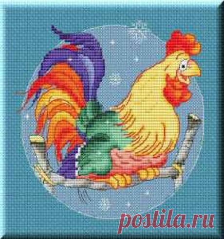 Петушки к Новому году!