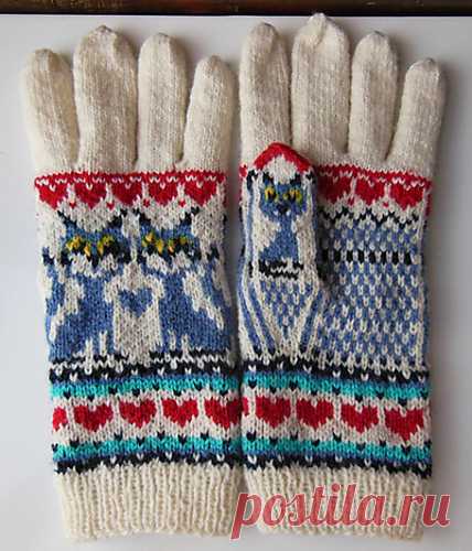 Ravelry: Kiskis Gloves pattern by Natalia Moreva