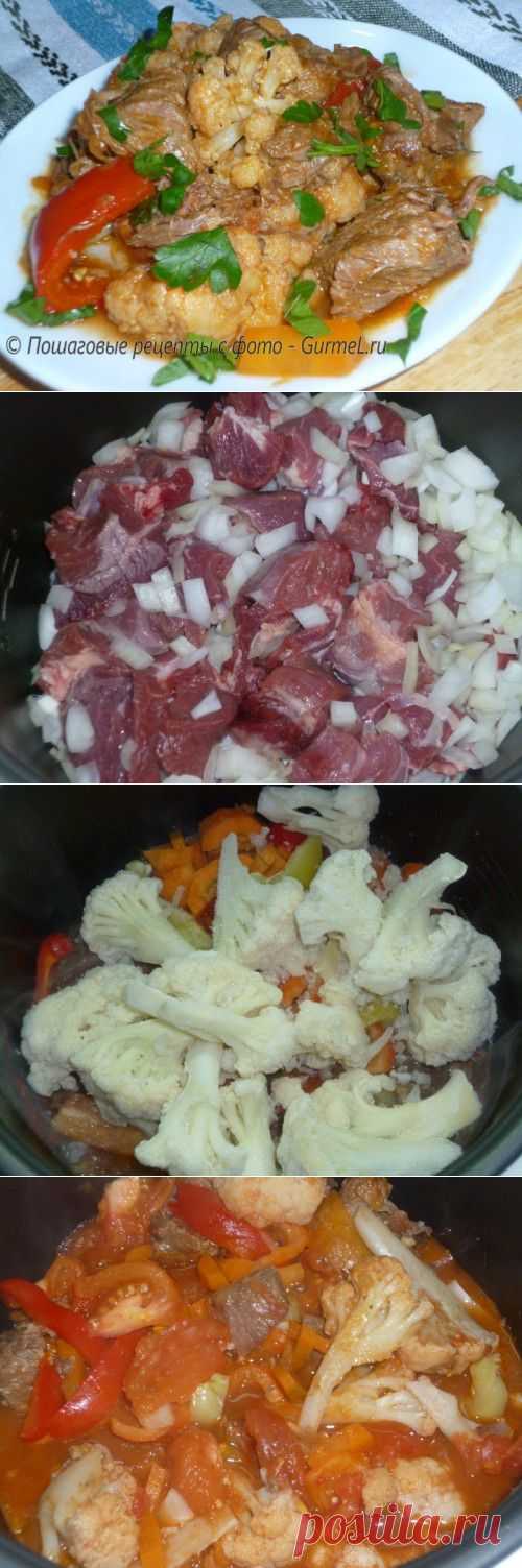 Тающая говядина с овощами в мультиварке