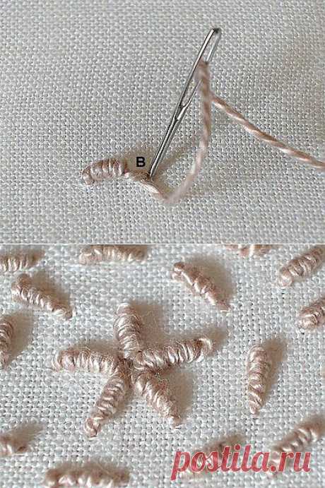 Sarah Whittle - Contemporary Embroidery Artist: Bullion Knots