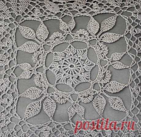 Ravelry: Lacy Leaf Pillow pattern by Kathryn A. Clark