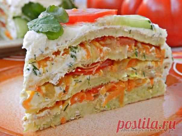 Кабачковый торт