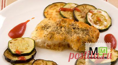 Макрурус жареный с баклажанами и цуккини - кулинарный рецепт. Миллион Меню