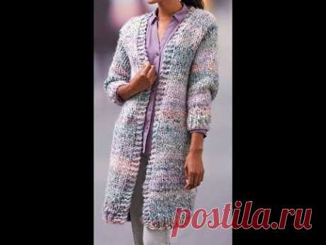 Вязаные Модные Кардиганы фото-модели - 2019 / Knitted Fashion Cardigans Photo Model